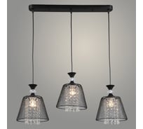 Подвес РОСТОК N5558/3HT BK черный, 3x40W, E27, d725 h800 crst, QH23 988034107