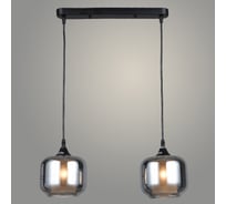 Подвес РОСТОК N4830/2HT BK+AM черный, 2x40W, E27, d470 h800, QH22 988013474