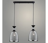 Подвес РОСТОК N5860/2HT BK+SMK черный, 2x40W, Е27, d460 h800, QH23 988035351