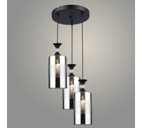 Подвес РОСТОК N5847/3HQ BK+SMK черный, 3x40W, Е27, d330 h800, QH23 988035319