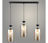 Подвес РОСТОК N5846/3HT BK+AM черный, 3x40W, Е27, d640 h800, QH23 988035315