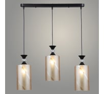 Подвес РОСТОК N5837/3HT BK+AM черный, 3x40W, Е27, d640 h800, QH23 988372664