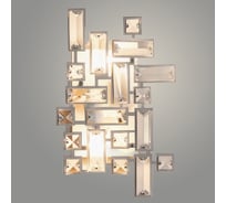 Бра РОСТОК W910-S CR хром/хрусталь 2x5W G9 h300, ZOK23 988032839