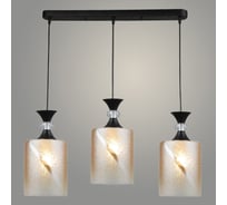 Подвес РОСТОК N5832/3HT BK+AM черный, 3x40W, Е27, d640 h800, QH23 988035298