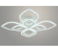 Люстра РОСТОК LI08407/4+4B PR WT белый 142W LED 3000-6500K d740 ПДУ(ИК) диммер, HN22 988023527