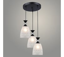 Подвес РОСТОК N5861/3HQ BK черный, 1x40W, Е27, d350 h800, QH23 988035355