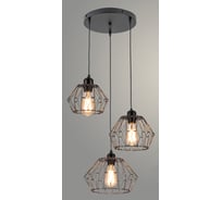 Подвес РОСТОК G22804/3HQ D BK черный, 3x40W, E27, d560 h1000, LCY23 988034379