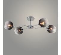 Люстра РОСТОК XA1398/4 CR хром 4x60W E27 d770 h220, HN23 988371753