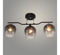 Люстра РОСТОК XA1453B/3 BK+CR черный/хром 3x60W E27 d550 h270, HN23 988371817