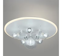 Люстра РОСТОК S2276/5+1 WT белый 6x5W G9+1x28W LED 3000-6500K ПДУ диммер d500 h210, QH23 988034173