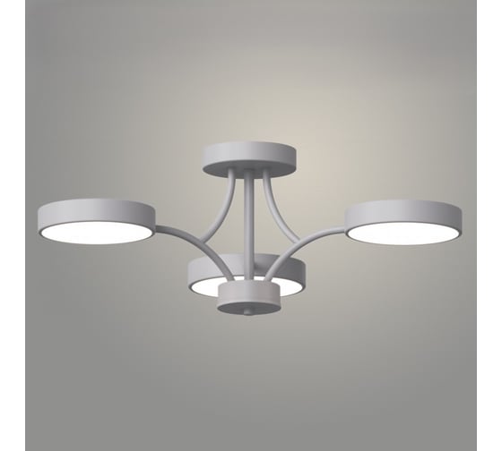 Люстра РОСТОК XI3230/3 GRAY серый 54W LED 3000-6000K d600 h210, HN22 988029794