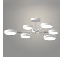 Люстра РОСТОК XI3224/6 WT+CR белый/хром 90W LED 3000-6000K d760 h180, HN22 988029775