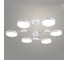 Люстра РОСТОК XI3246/6 WT+CR белый/хром 108W LED 3000-6000K d780 h210, HN23 988371512 1