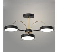 Люстра РОСТОК XI3219/3 BK+GD черный/золото 54W LED 3000-6000K d600 h210, HN22 988029755
