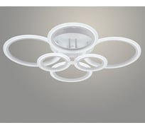 Люстра РОСТОК LI08449C/6 PR WT белый 132W LED 3000-6500K d755 ПДУ(ИК) диммер, HN23 988035396