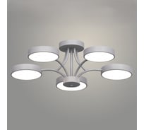 Люстра РОСТОК XI3230/5 GRAY серый 90W LED 3000-6000K d600 h210, HN22 988029795