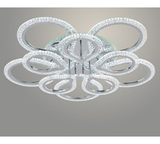 Люстра РОСТОК LI08422/5+5 PR CR хром 180W+10W LED RGB 3000-6500K d755 ПДУ(ИК) диммер, HN22 988029903