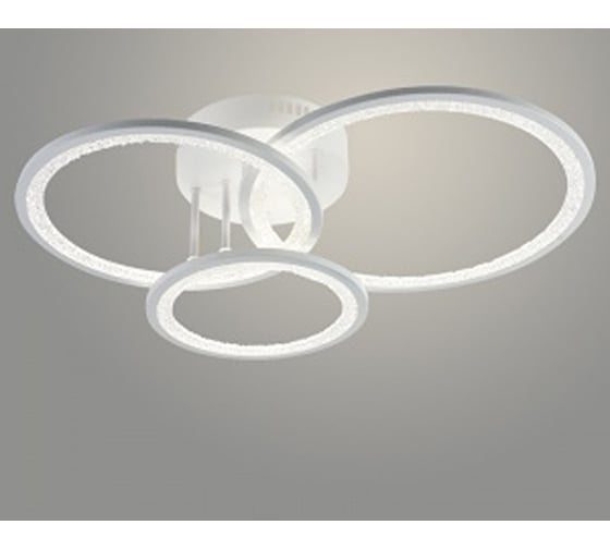 Люстра РОСТОК LI08448F/3 PR WT белый 108W LED 3000-6500K d620 ПДУ(ИК) диммер, HN22 988023481 1