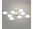 Люстра РОСТОК XI3264/8 WT+WOOD белый/дерево 144W LED 3000-6000K d860 h190, HN23 988371531 1