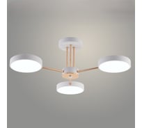 Люстра РОСТОК XI3242/3 WT+FGD белый/золото 54W LED 3000-6000K d620 h180, HN23 988371471