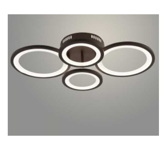 Люстра РОСТОК LI08450C/4 PR COF кофе 96W LED 3000-6500K d620 ПДУ(ИК) диммер, HN22 988023460