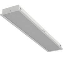 Светильник Led DIODEX Гипсум Гант 35Вт, 5500К, призм., белый, аварийный блок на 3 часа 4603789754889