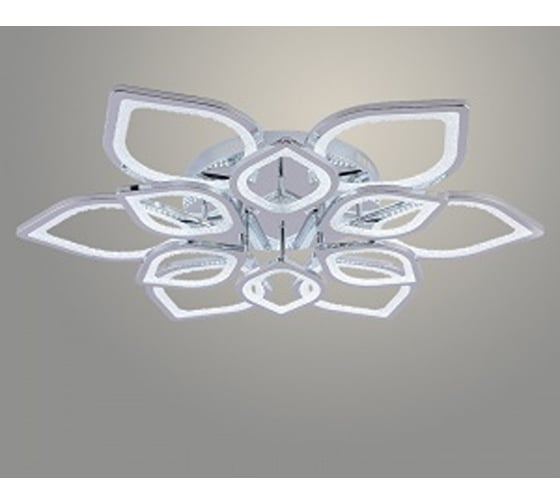 Люстра РОСТОК LI08409/6+6A PR CR хром 300W LED 3000K-6000K d895 ПДУ(ИК) диммер, HN24 988383244 1