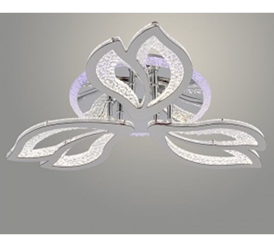 Люстра РОСТОК LI08420/3 PR CR хром 66W+7W LED RGB 3000-6500K d580 ПДУ(ИК) диммер, HN23 988032185 1