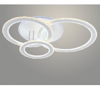 Люстра РОСТОК LI08416/3C PR WT белый 100W+10W LED RGB 3000-6500K d705 ПДУ(ИК) диммер, HN23 988369551