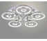Люстра РОСТОК LI08419/5 PR CR хром 140W+11W LED RGB 3000-6500K d550 ПДУ(ИК) диммер, HN23 988032189 1
