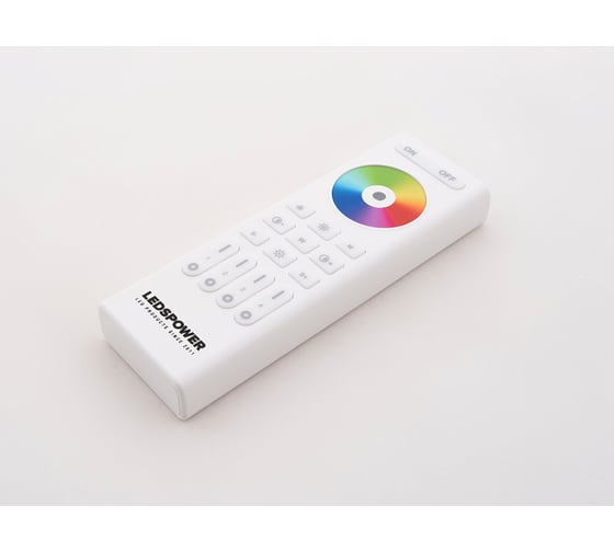 Пульт LEDS POWER RGB/RGBW/RGBCCT на 4 зоны RC03RF белый 006543