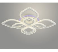 Люстра РОСТОК LI08407/4+4B PR WH+GOLD PAT бел/зол.пат. 142W+8W LED RGB 3000-5000K d740 ПДУ(ИК) диммер,HN22 988027668