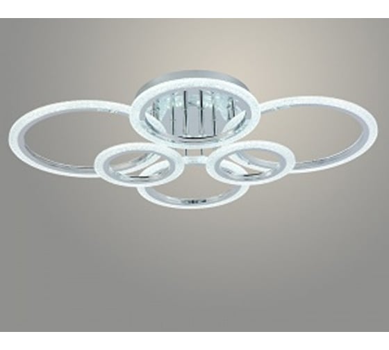 Люстра РОСТОК LI08429/6 PR CR хром 132W LED 3000-6500K d750 ПДУ(ИК) диммер, HN22 988029888 1