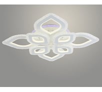 Люстра РОСТОК LI08432C/4+4A PR WT белый 192W+8W LED RGB 3000-6500K d730 ПДУ(ИК) диммер, HN23 988033273