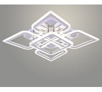 Люстра РОСТОК LI08460B/4+1 PR CR хром 122W+10W LED RGB 3000K-6000K d670 ПДУ(ИК) диммер, HN24 988383212