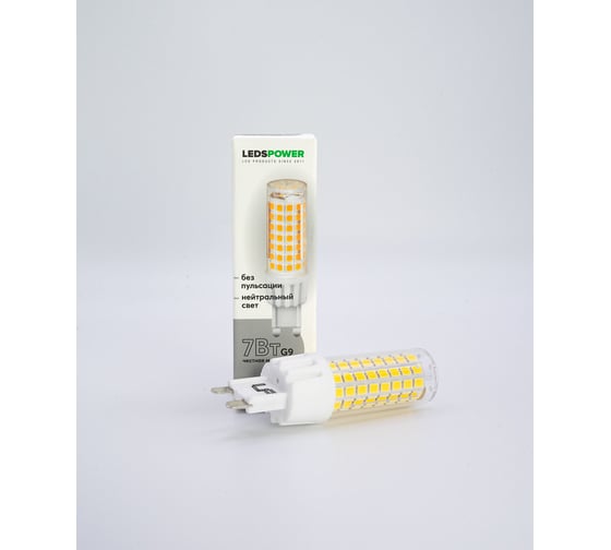 Светодиодная лампа LEDS POWER G9 7Вт 4000К 007069