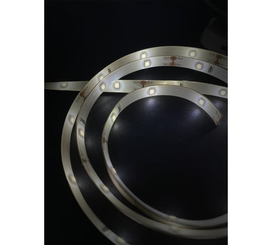 Подсветка для 2-спальной кровати ГЕЛЕОС лента 2х1м, теплый свет, USB 5V, LED-BL9-USB2