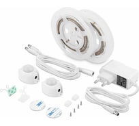 Подсветка для 2-спальной кровати ГЕЛЕОС лента 2x1,2м, комплект 220V/12V, LED-BL1-Doublebed