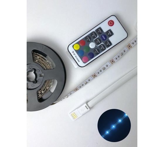 Подсветка для TV ГЕЛЕОС комплект T12, USB, лента 200 см, LED-T12-TV