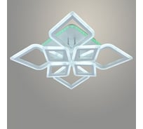 Люстра РОСТОК LI08460C/4+4A PR WT белый 152W+10W LED RGB 3000-6500K d750 ПДУ(ИК) диммер, HN22 988029882