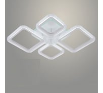 Люстра РОСТОК LI09826C/2+2 PR WT белый 84W+8W LED RGB 3000-6500K d710 ПДУ(ИК) диммер, HN23 988371489