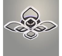 Люстра РОСТОК LI09827C/4+4B PR BK черный 144W+8W LED RGB 3000K-6000K d735 ПДУ(ИК) диммер, HN24 988383304