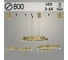 Люстра РОСТОК 20638/3/300 GD золото LED 140W 3000-6000K ПДУ d800 h1200, MGF22 988028373 1