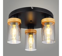 Люстра РОСТОК 2305017/3DX BK черный 3x40W E27 d390 h210, LNX23 988032509