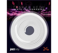 Лента светодиодная Jazzway PFN-02 НЕОН 24V 2835/120 3000K 24В 12X6мм IP65 (упаковка 5м) 5058613