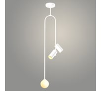 Люстра РОСТОК 230608/1+2 WT белый 1x40W E14+2x5W GU10 d250 h1050, XLD23 988033927