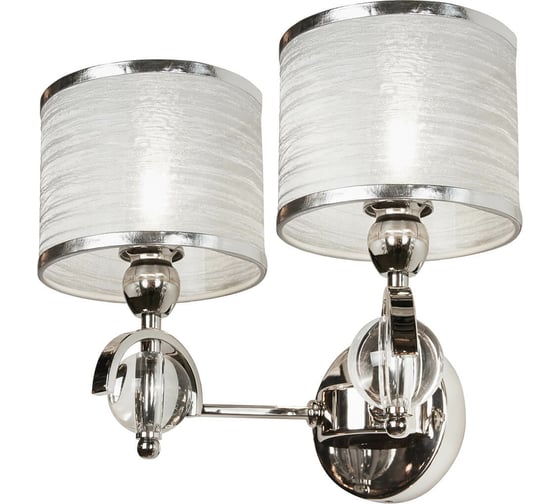 Настенный светильник iLAMP Chelsea никель W2400-2 Nickel