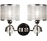 Настенный светильник iLAMP Chelsea никель W2400-2 Nickel 1
