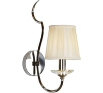 Настенный светильник iLAMP Charm никель+бежевый W2508-1 nic