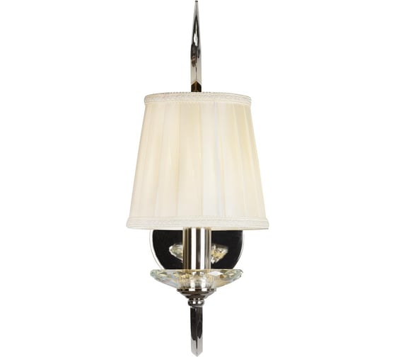 Настенный светильник iLAMP Charm никель+бежевый W2508-1 nic